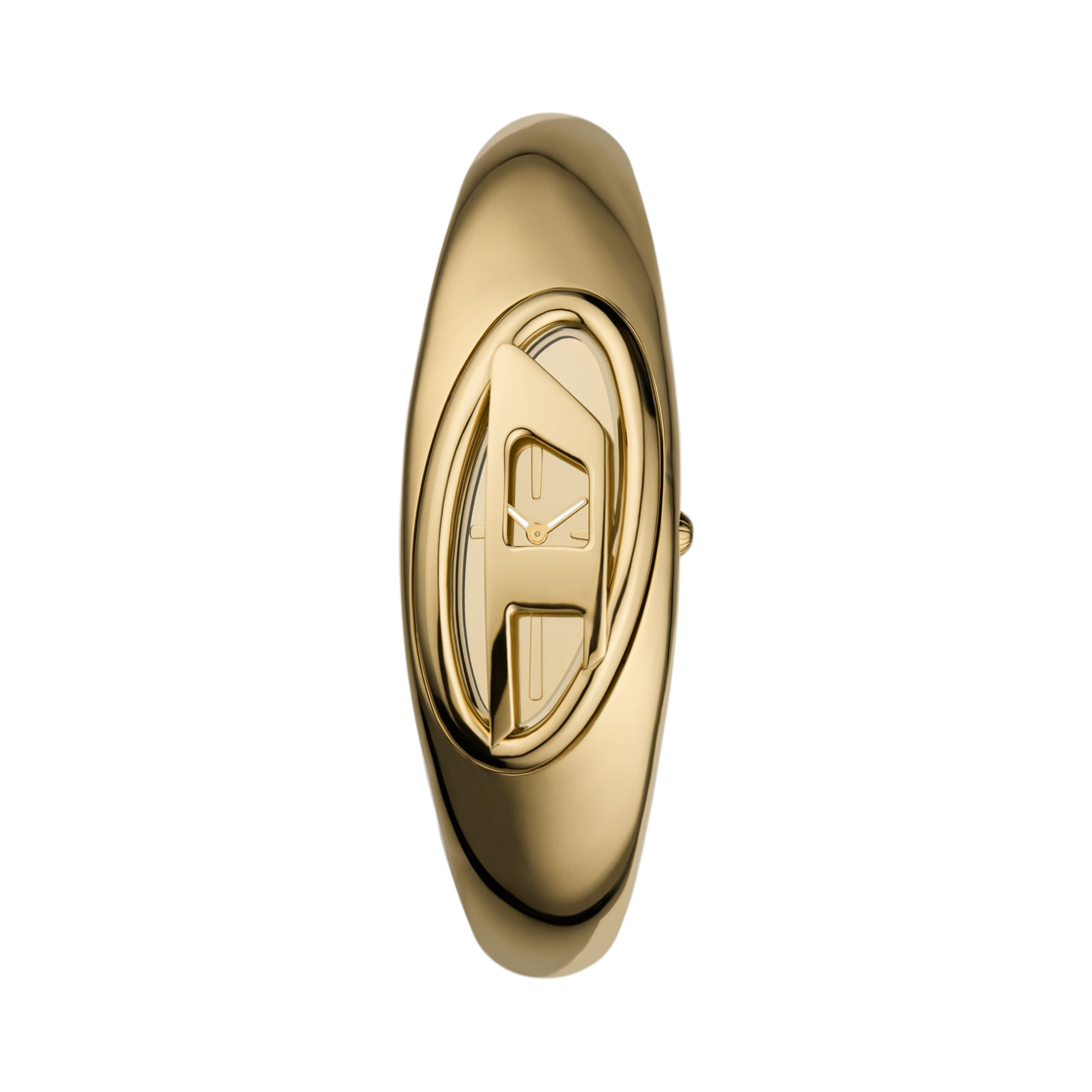(W) 디젤 Dz5608 원더디 투핸드 24mm 스테인리스 스틸 골드((W) Diesel Dz5608 Wonder-D Two-Hand 24mm Stainless Steel Gold)
