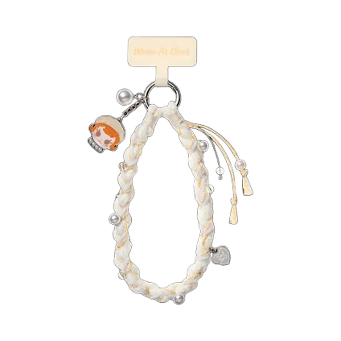 팝마트 베이비 몰리 윈터 핏 체크 시리즈 스트랩 해브 어 핫 보바 (개봉 박스)(Pop Mart Baby Molly Winter Fit Check Series Lanyard Have A Hot Boba (Opened Case))