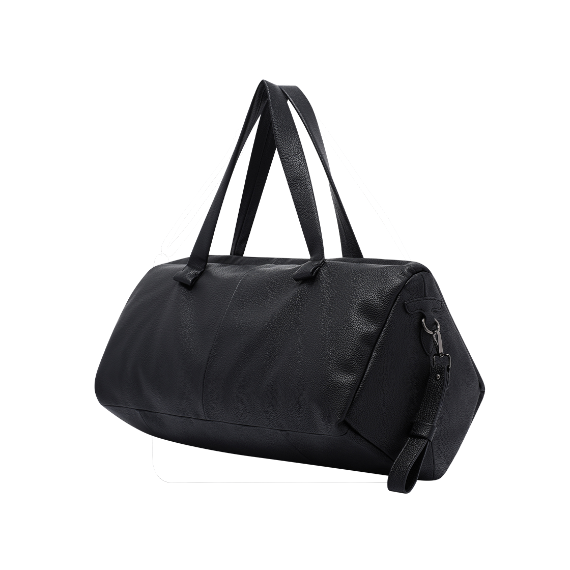 웨슬리휴스턴 메버릭 글러브 스트랩 레더 보스턴백 블랙(WESLEY HYUSTON Maverick Glove Strap Leather Boston Bag Black)