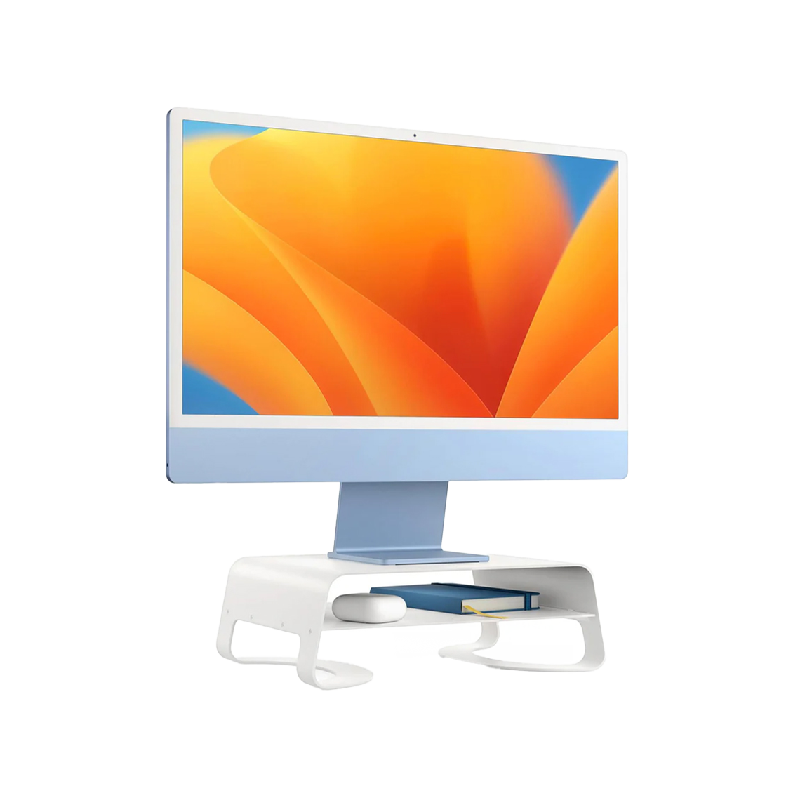 트웰브사우스 커브 라이저 화이트(Twelve South Curve Riser White) - 1