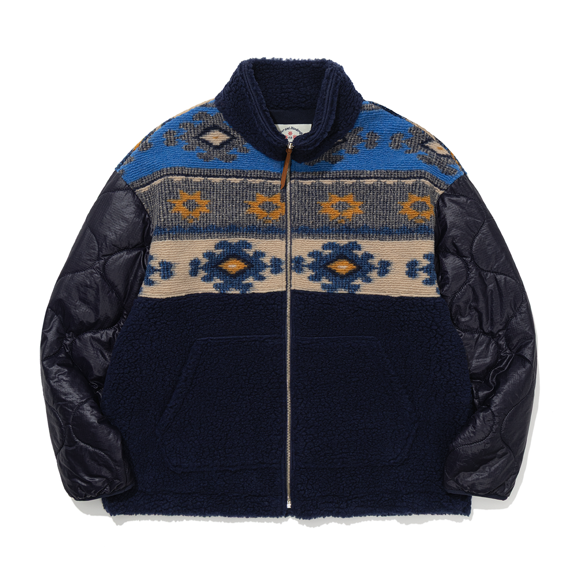 F263JP10 FRITUR Nana Quilted Jacket Navy