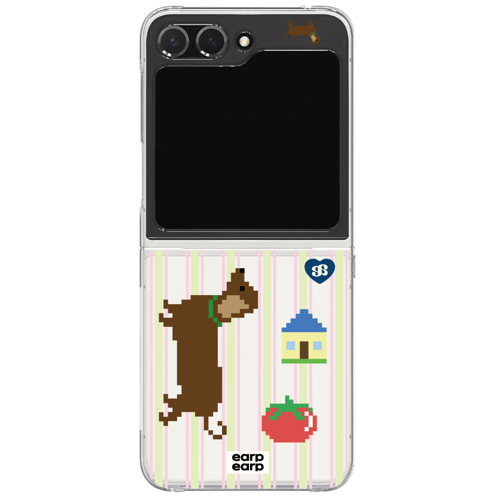 E2512_0048 earpearp Tomadog Z Flip Clear Hard Case