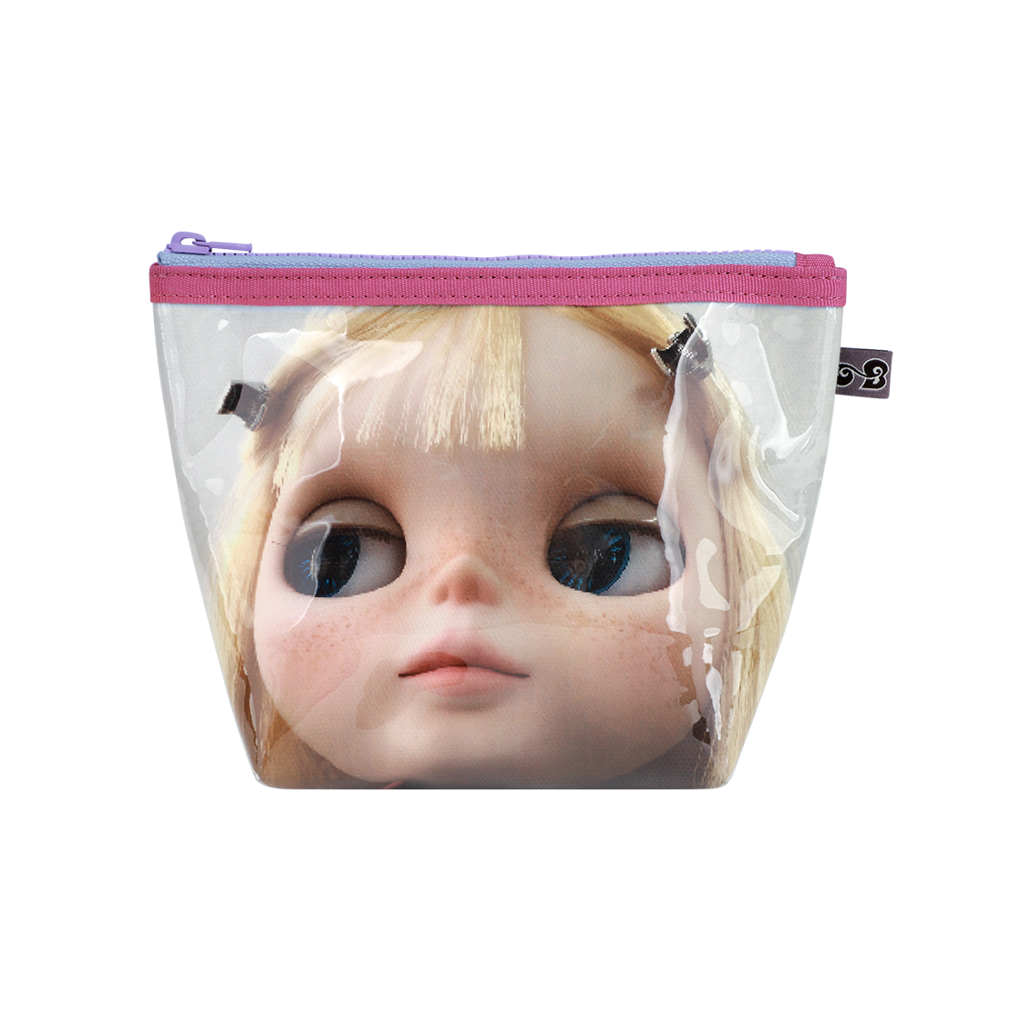 코이세이오 X 브라이스돌 레이어드  미니 파우치 핑크(COYSEIO X BLYTHE Layered Mini Pouch Pink)