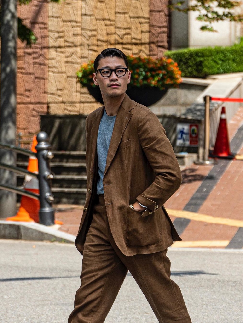 lash Cooper Black 착용 스타일
