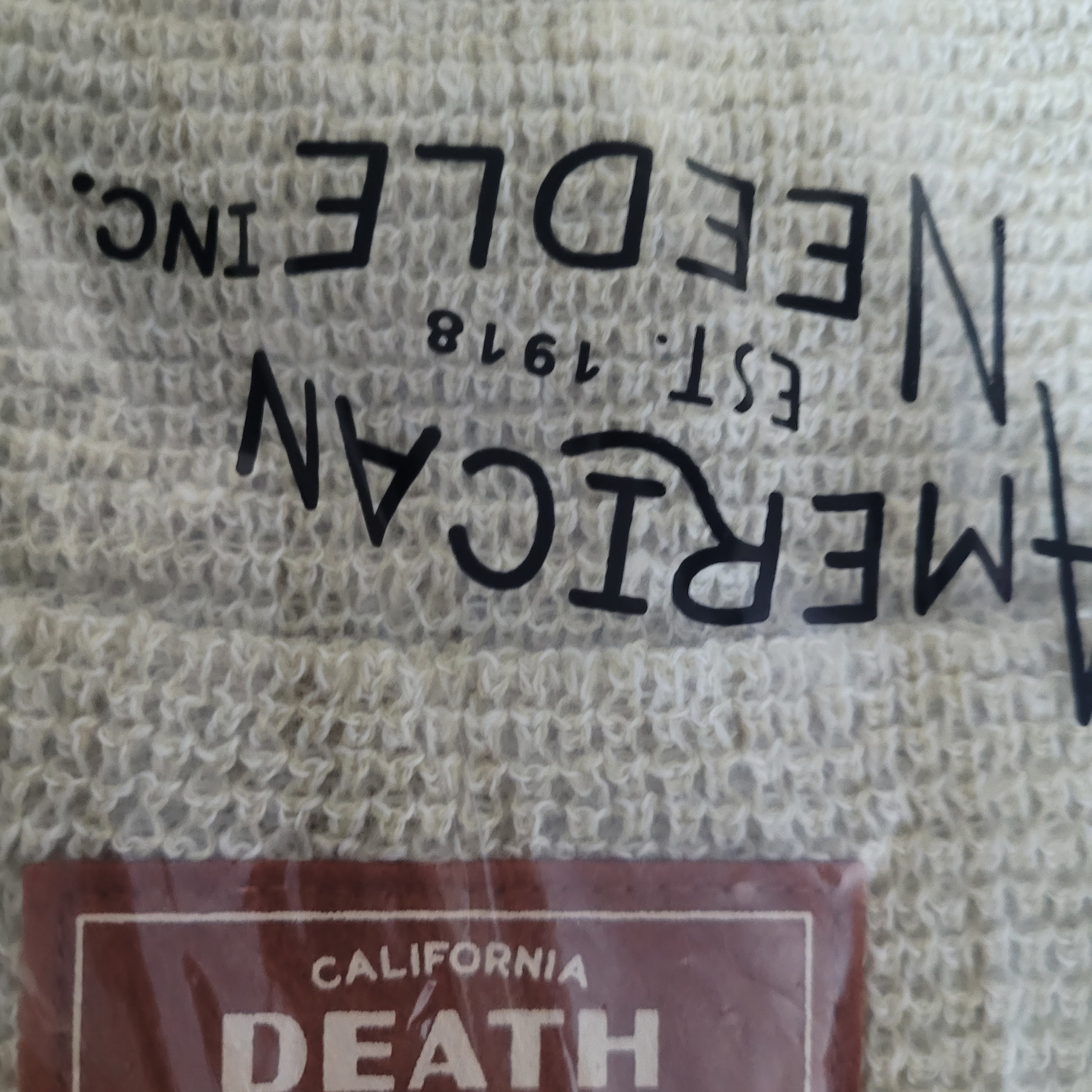 American Needle Basin Knit Beanie Death Valley NP 착용 스타일