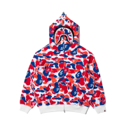 BAPE Full Zip Shark Hoodie Multi - Korea Exclusive