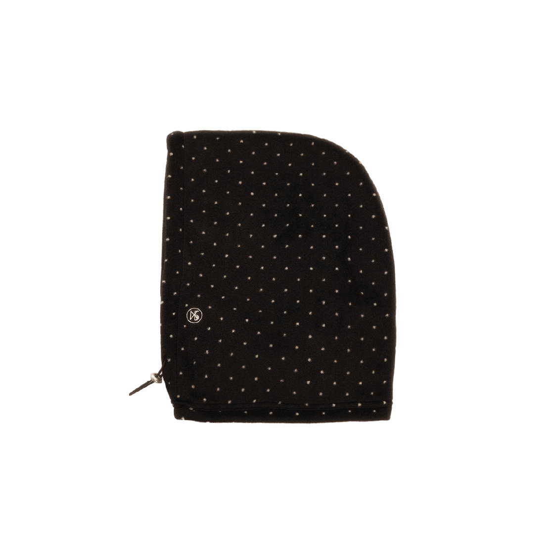 쿠키시 폴라플리스 바라클라바 미니 도트 블랙(Kookeesee PolarFleece Balaclava Mini dot black)