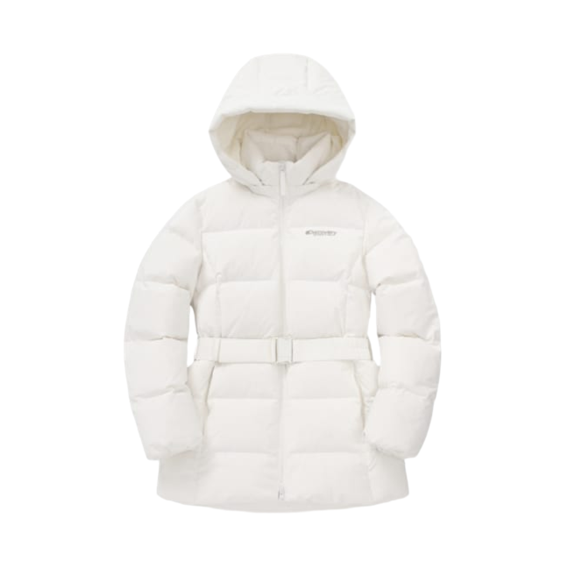 (W) 디스커버리 익스페디션 베니아 구스 다운 미드 패딩 크림((W) Discovery Expedition Benia Goose Down Mid Padding Cream)
