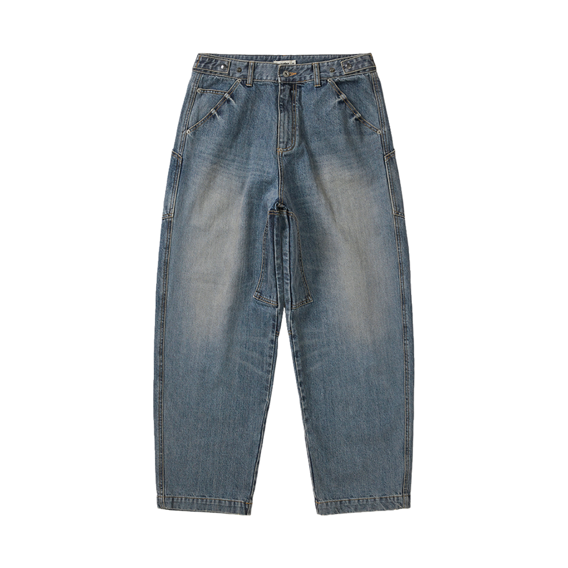 카락터 데님 워크 팬츠 라이트 블루(Karactor Denim Work Pants Light Blue)