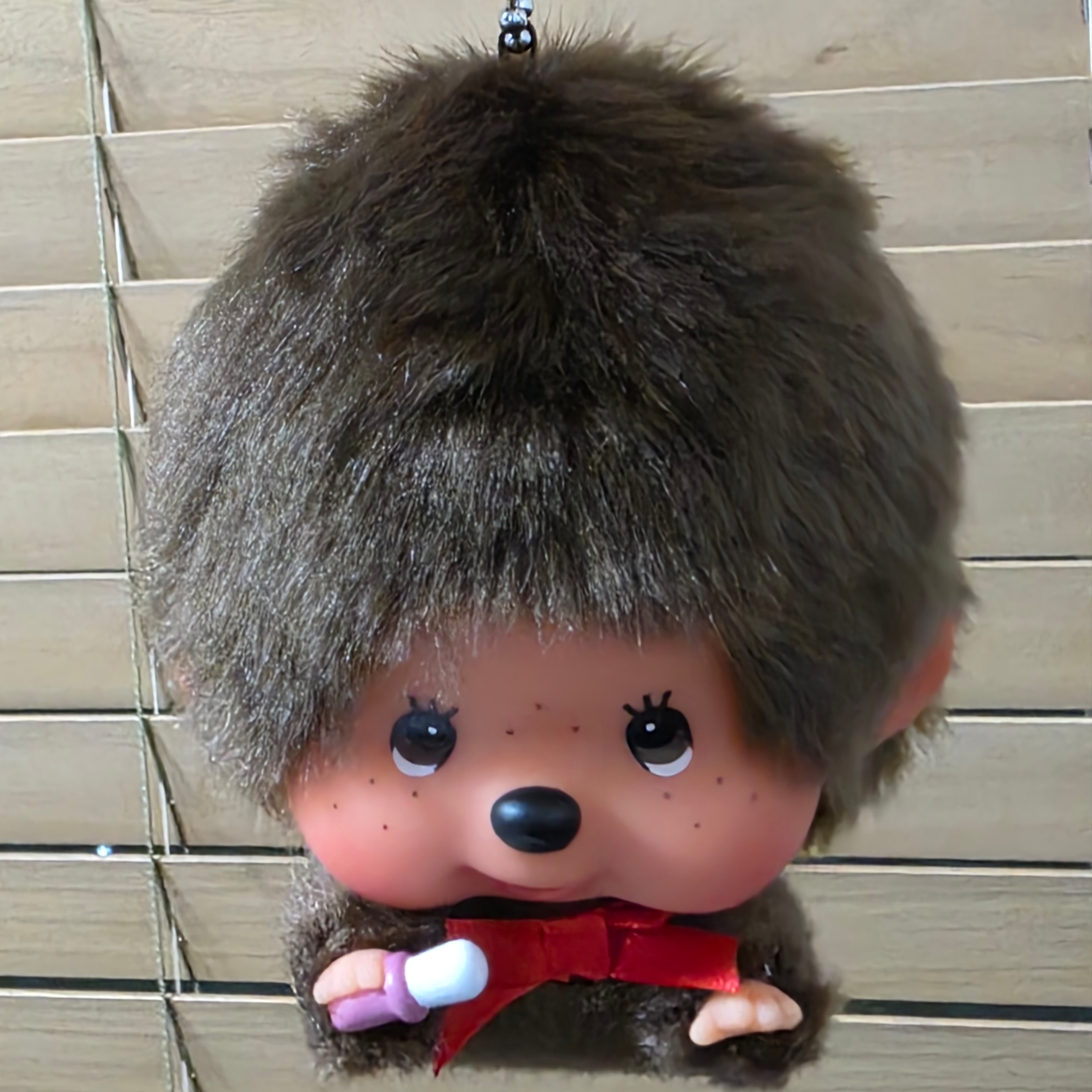 Monchhichi Fly! Big Head Monchhichi Boy K/C 착용 스타일