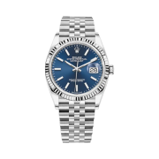 Rolex Datejust 36mm 126234 Bright Blue Jubilee