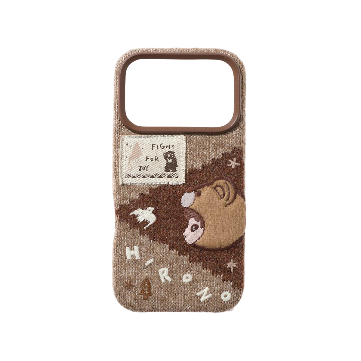 팝마트 히로노 로드 저널 시리즈 니트 휴대폰 케이스 17 프로 맥스(Pop Mart Hirono Road Journal Series Knit Phone Case 17 Pro Max)