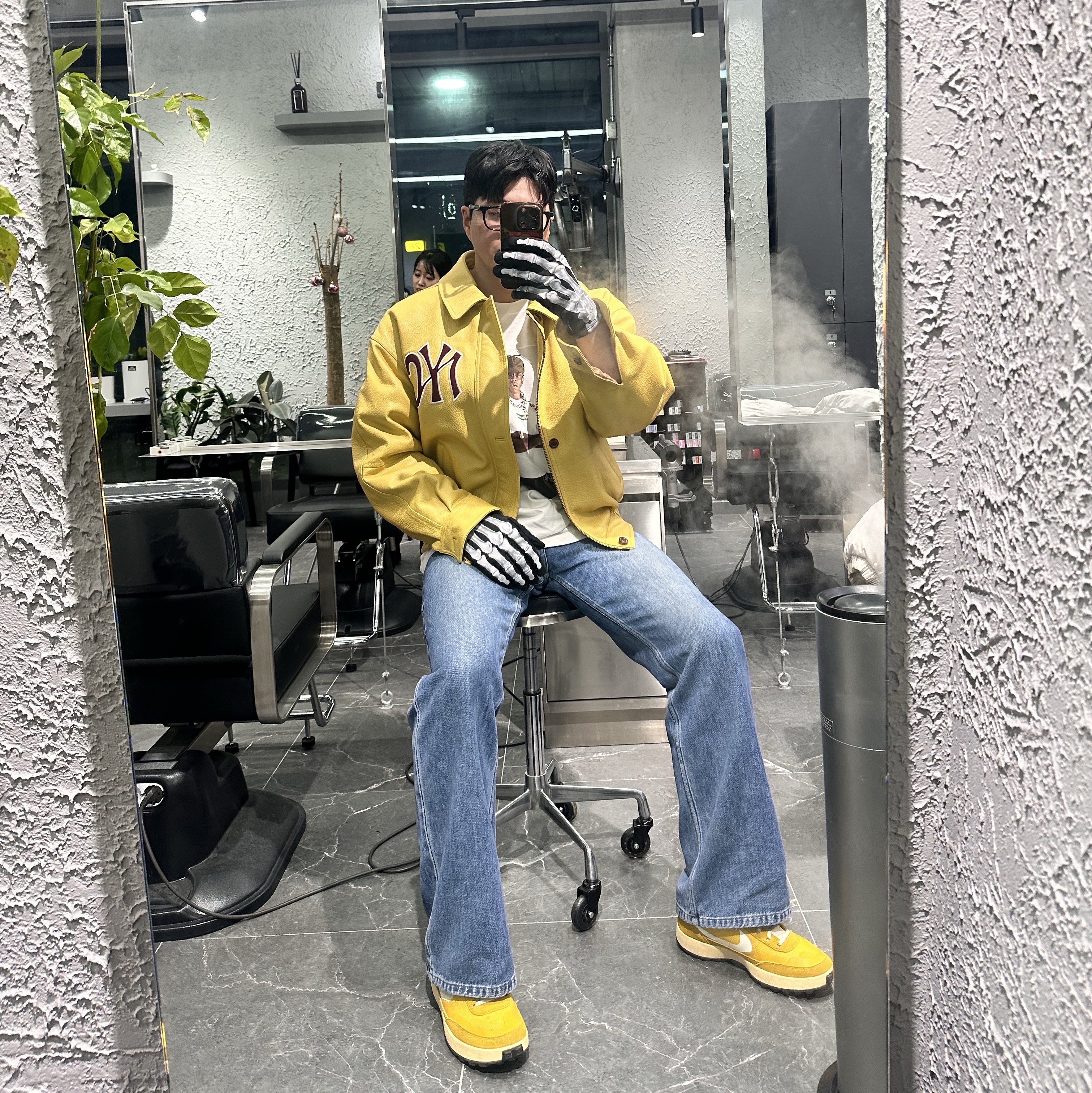 Palace Polartec Boney Gloves Black - 25FW, Nike x Tom Sachs General Purpose Shoe Archive 착용 스타일