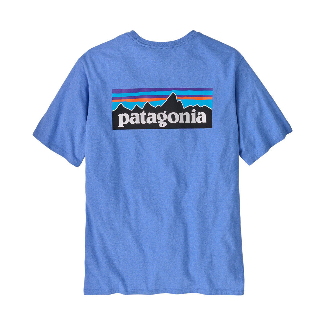 파타고니아 P-6 로고 리스폰시빌리 티셔츠 어번던트 블루(Patagonia P-6 Logo Responsibili T-Shirt Abundant Blue) - 1