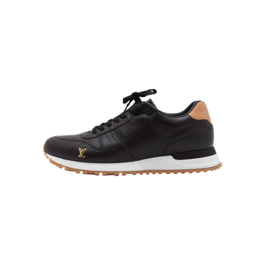 루이비통 1AJ010 25시즌 마론 카프스킨 런어웨이 남성 스니커즈aa57659(Louis Vuitton Men's Runaway Sneakers in Maroon Calfskin, Season 25)