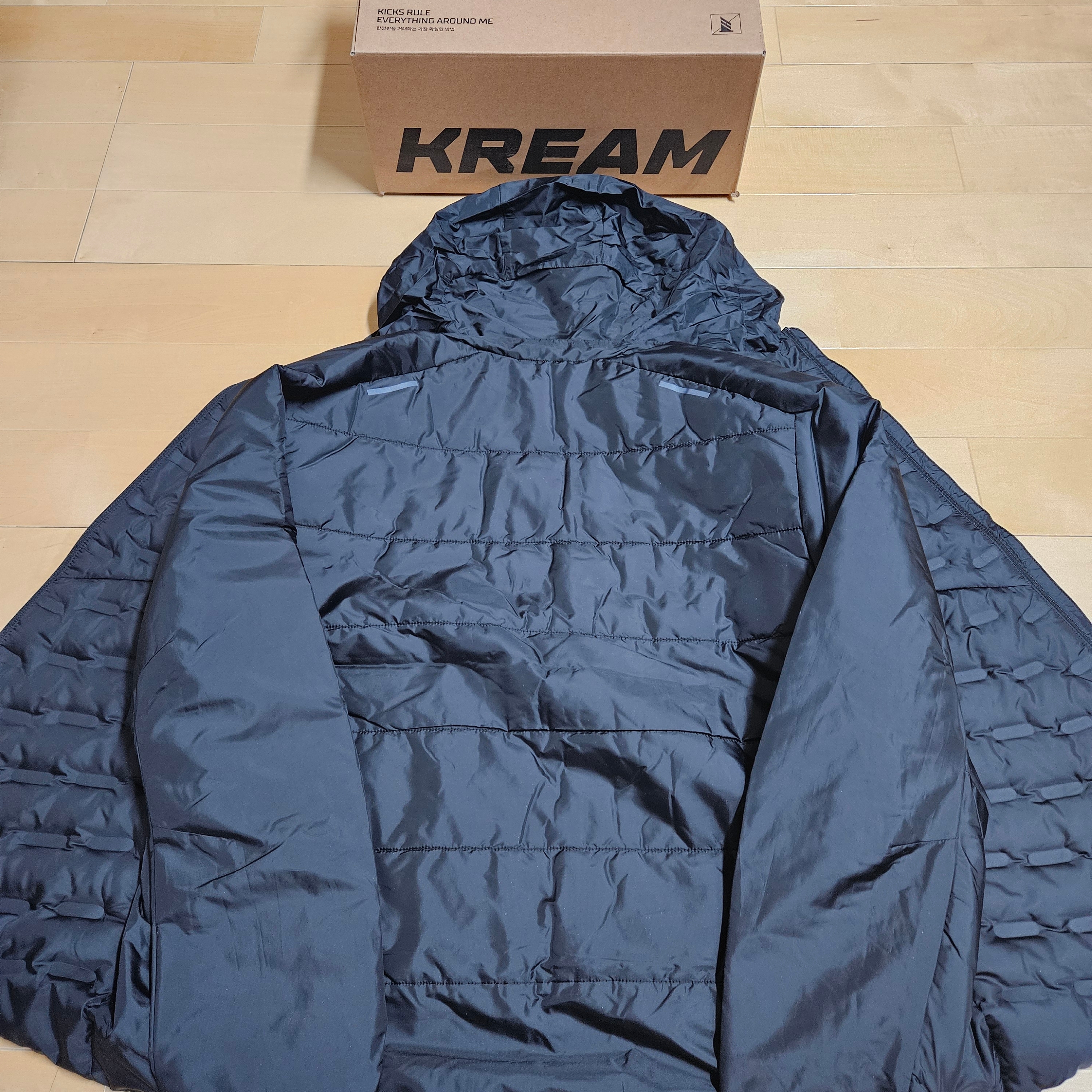 Nike Therma-Fit ADV Aeroloft Repel Down Running Jacket Black - Asia 착용 스타일 - 1