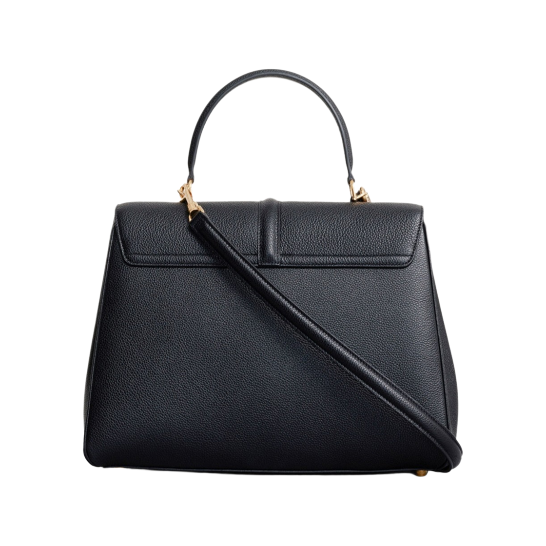 셀린느 미디움 16 백 그레인드 카프스킨 블랙(Celine Medium 16 Bag in Grained Calfskin Black) - 2