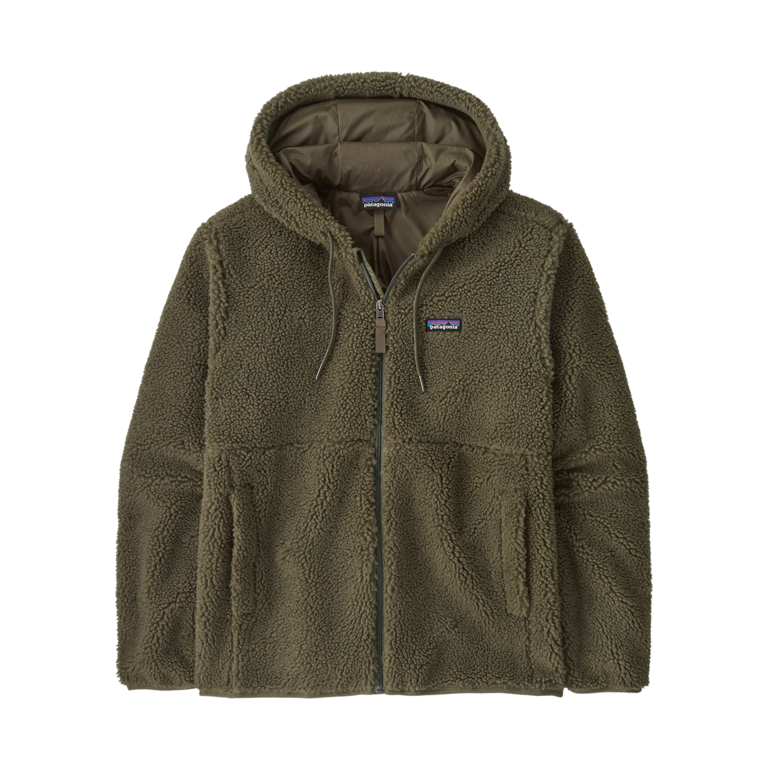 23125 Patagonia Retro-X Fleece Hoody Jacket Basin Green