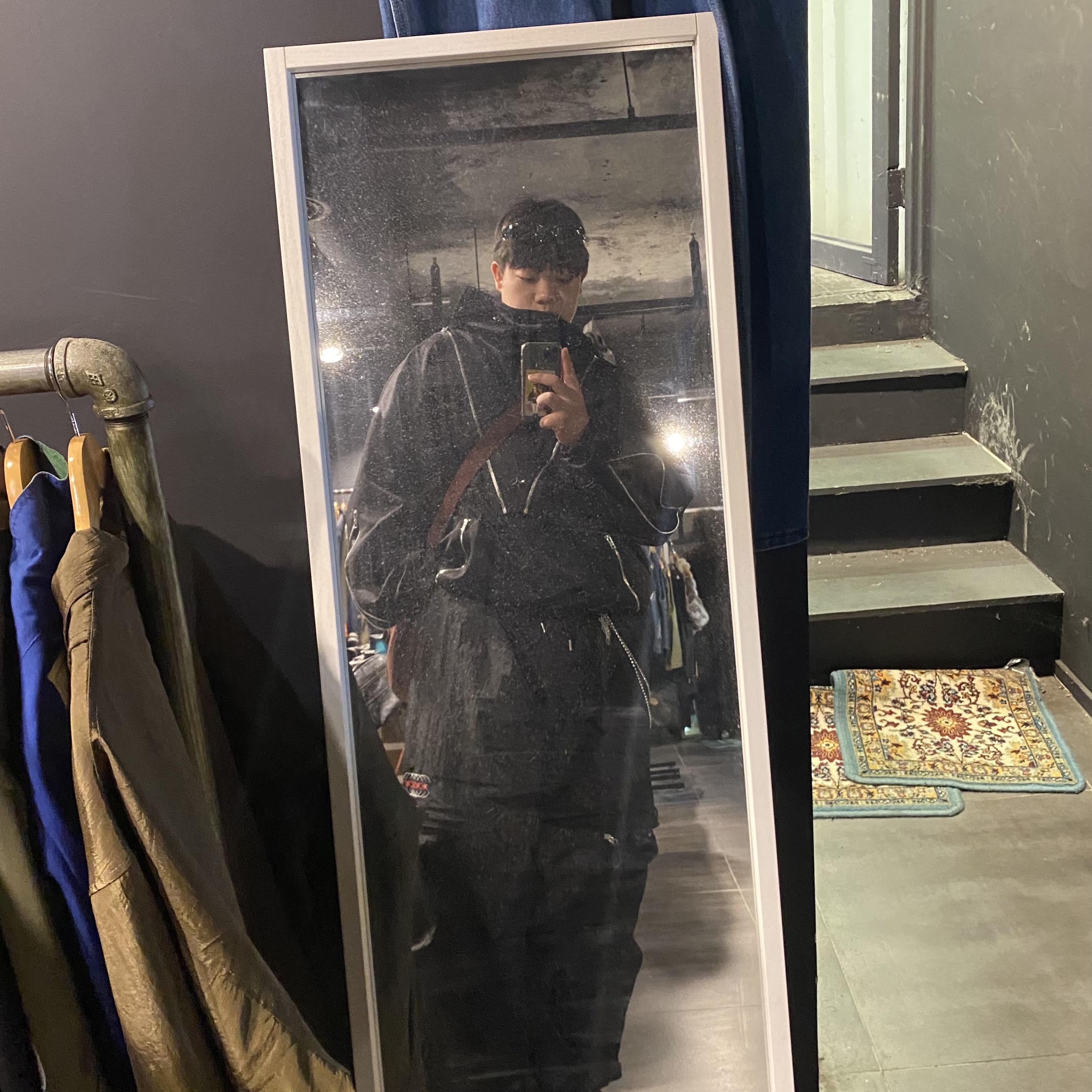 Salomon XT-6 ADV Black 착용 스타일 - 2