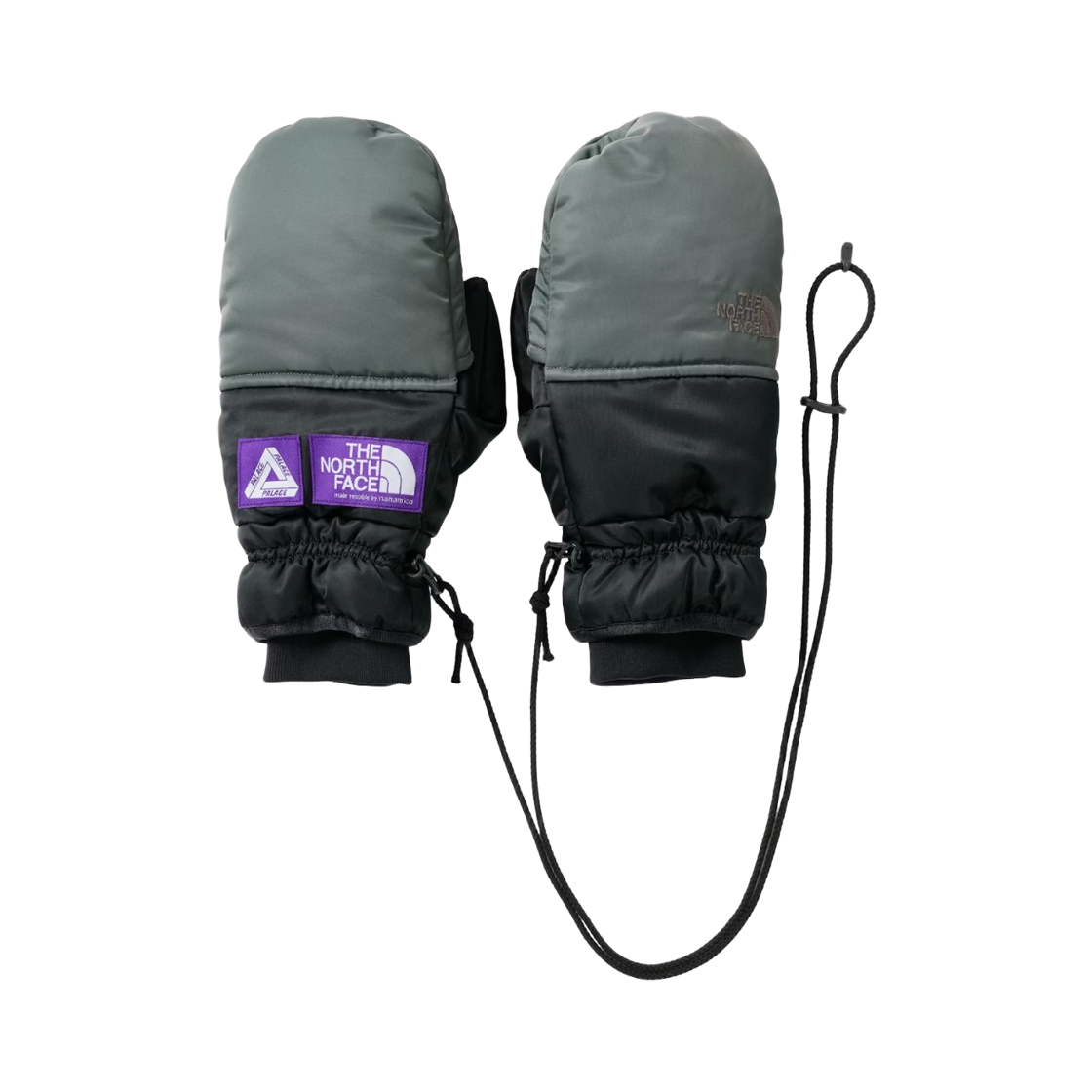 팔라스 x 노스페이스 퍼플라벨 윈드스토퍼 필드 다운 글러브 아스팔트 그레이 - 25FW(Palace x The North Face Purple Label Windstopper Field Down Glove Asphalt Gray - 25FW)