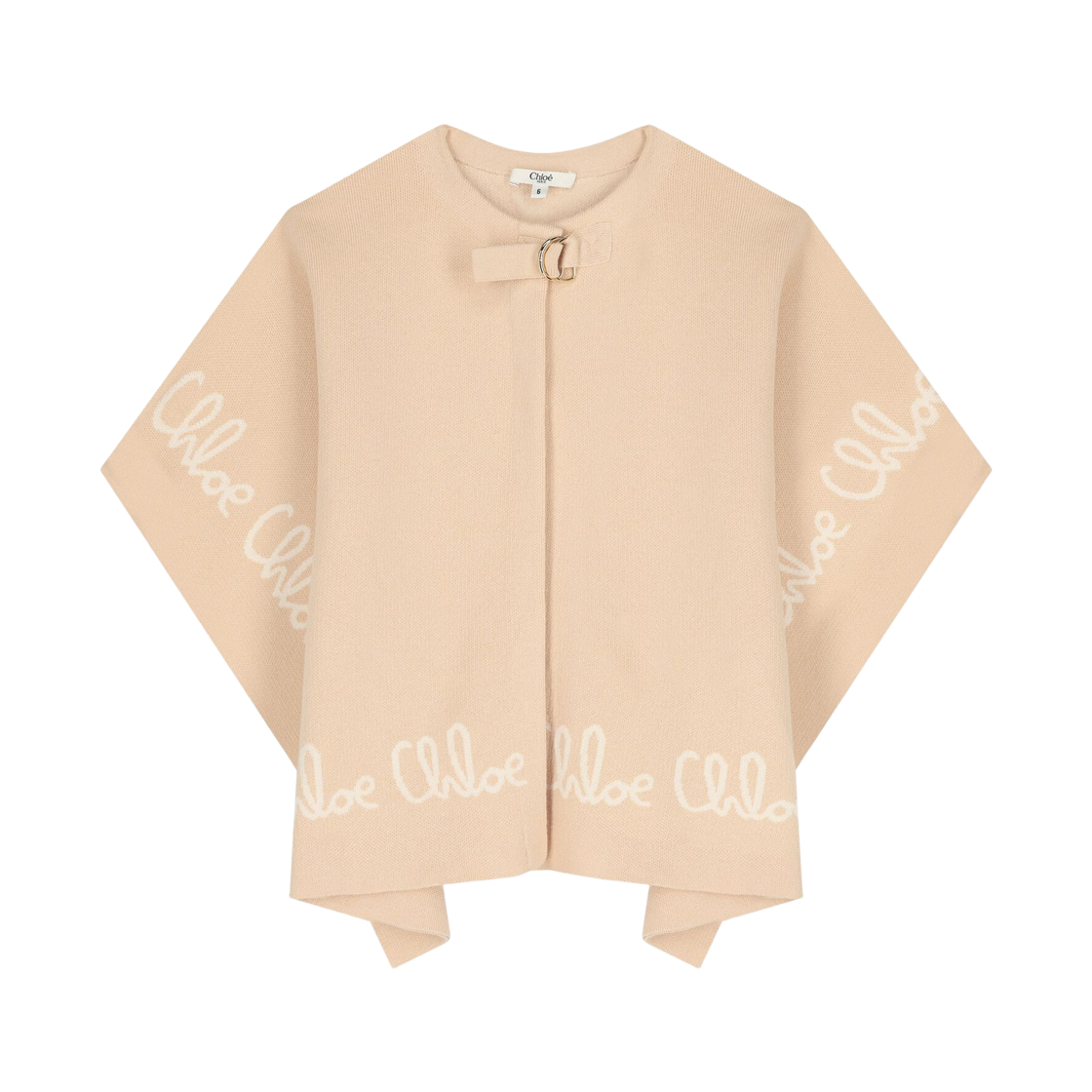 (키즈) 끌로에 로고 케이프 스톤 베이지((Kids) Chloe Logo Cape Stone Beige)