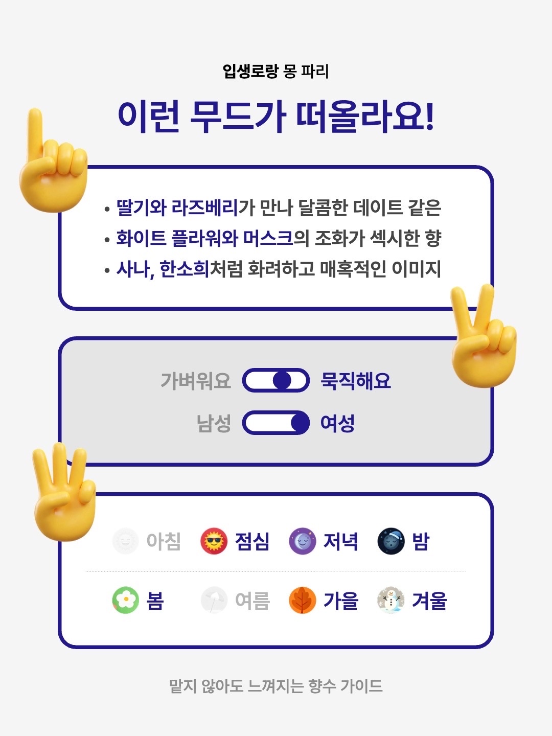 Yves Saint Laurent Mon Paris Eau De Parfum 50ml, Yves Saint Laurent Mon Paris Hair Mist 30ml 착용 스타일 - 2