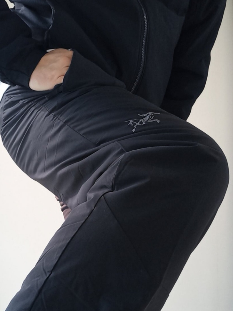 Arc'teryx Small Bird Cap Black, Arc'teryx Kragg SL Cotton LS Shirt White Light 착용 스타일 - 4