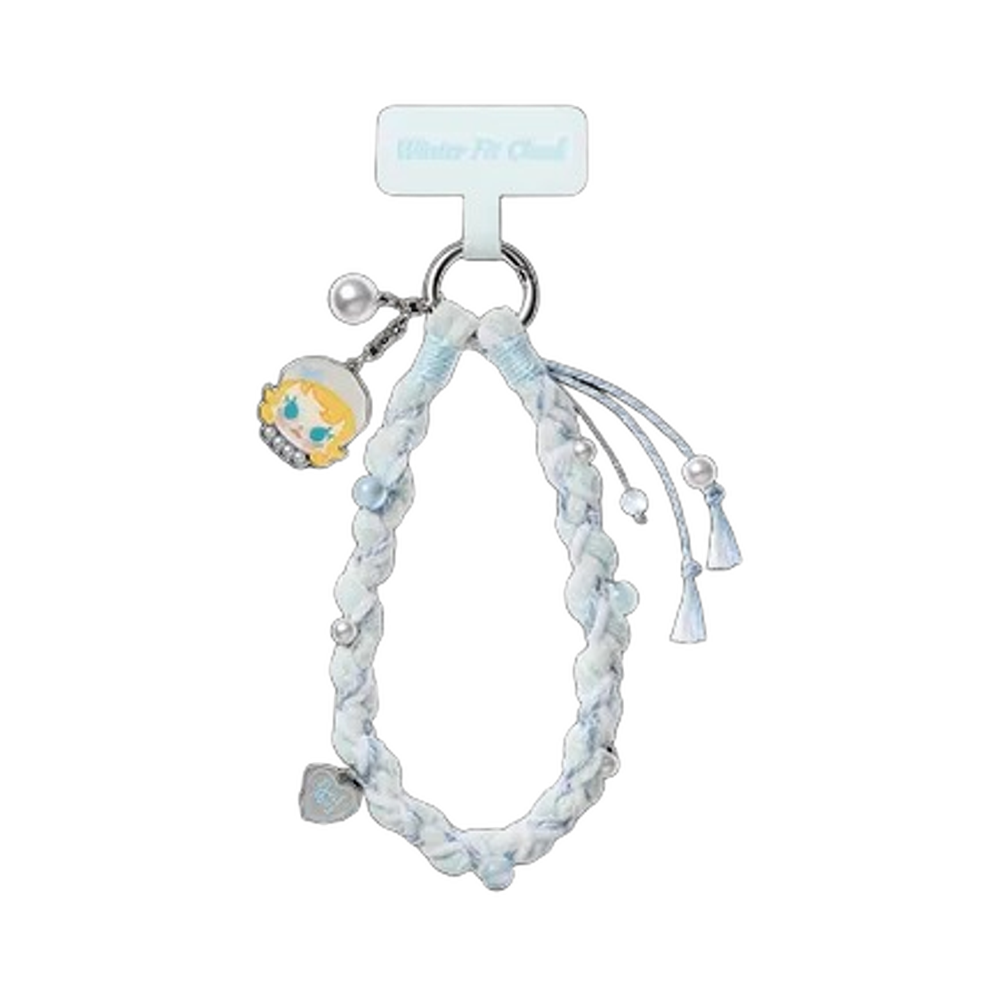 팝마트 베이비 몰리 윈터 핏 체크 시리즈 스트랩 프리징 매직 (개봉 박스)(Pop Mart Baby Molly Winter Fit Check Series Lanyard Freezing Magic (Opened Case))