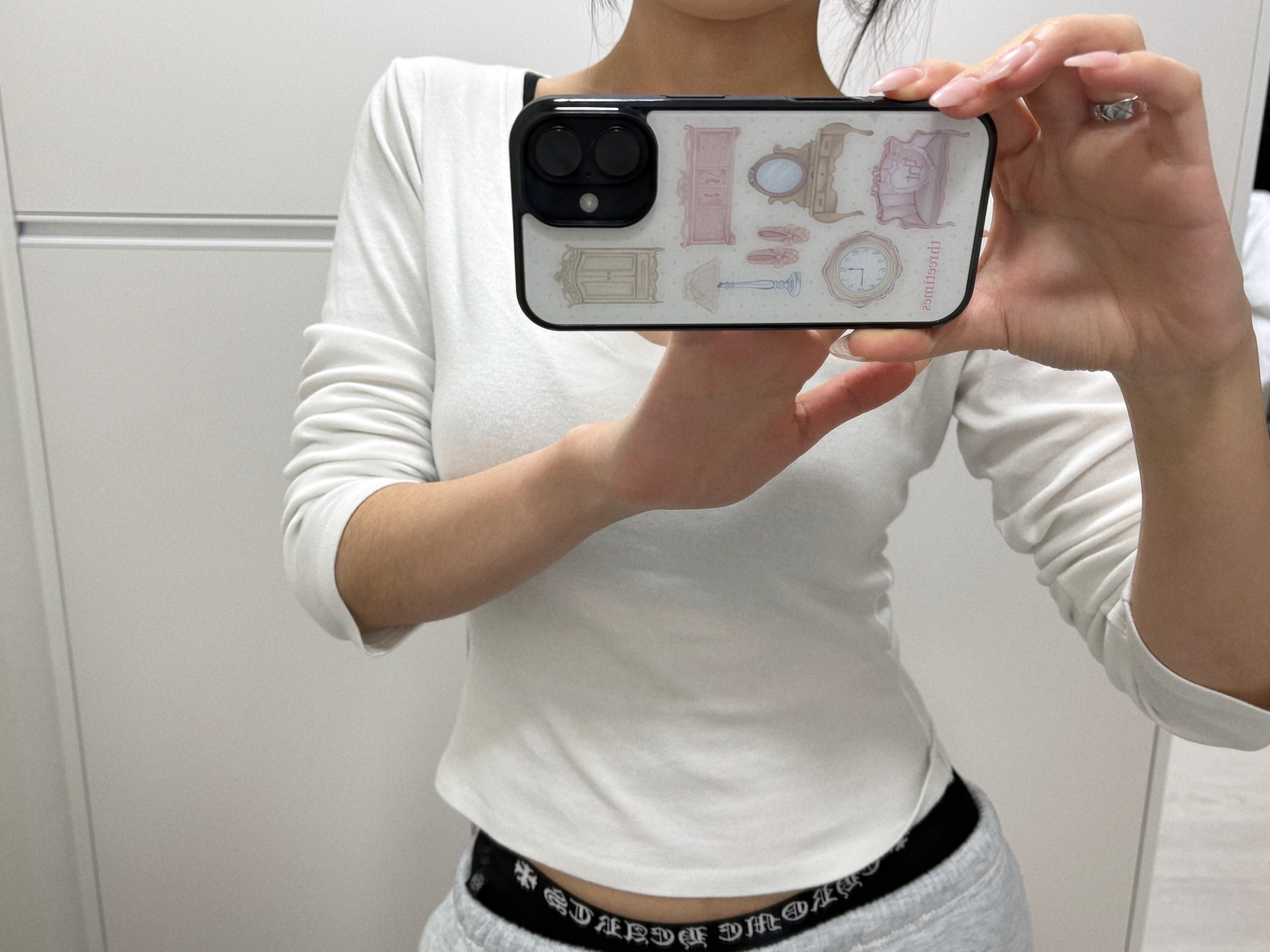 Chrome Hearts Boxer Brief Black 착용 스타일 - 1