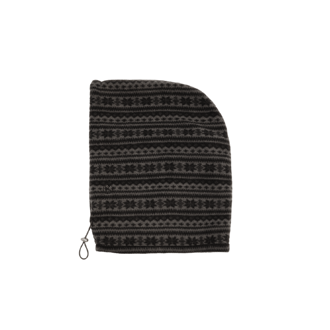 쿠키시 폴라플리스 바라클라바 눈꽃 그레이(Kookeesee PolarFleece Balaclava Snow flower_grey)