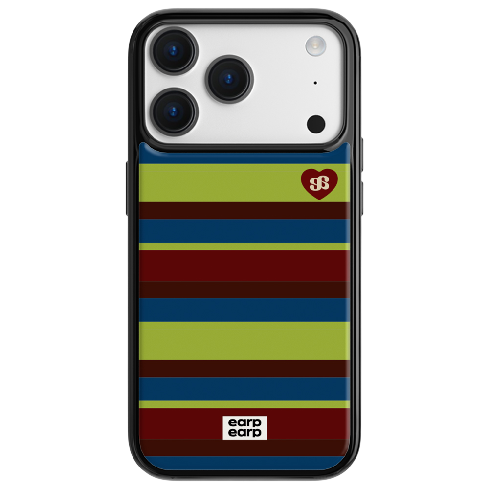 E2512_0005_1 earpearp Multi Stripe Olive Epoxy Case