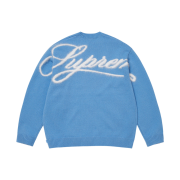 Supreme Angora Script Sweater Light Blue - 25FW