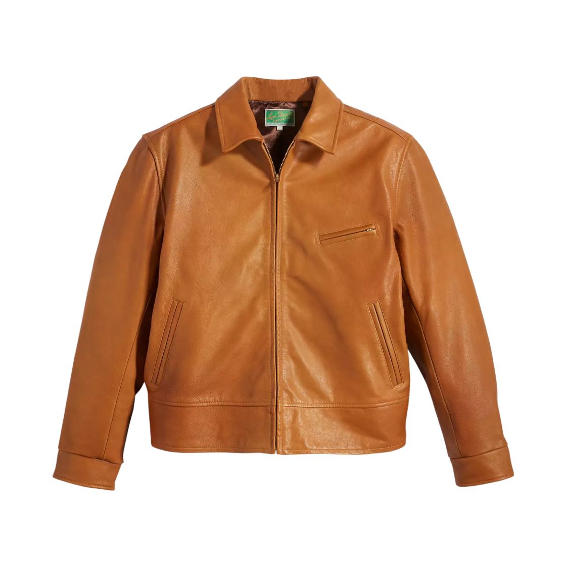 리바이스 빈티지 클로딩 1940s 레더 자켓 카라멜 브라운(Levi's Vintage Clothing 1940s Leather Jacket Caramel Brown) - 1