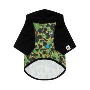 BAPE ABC Milo Pet Hoodie T-Shirt Green