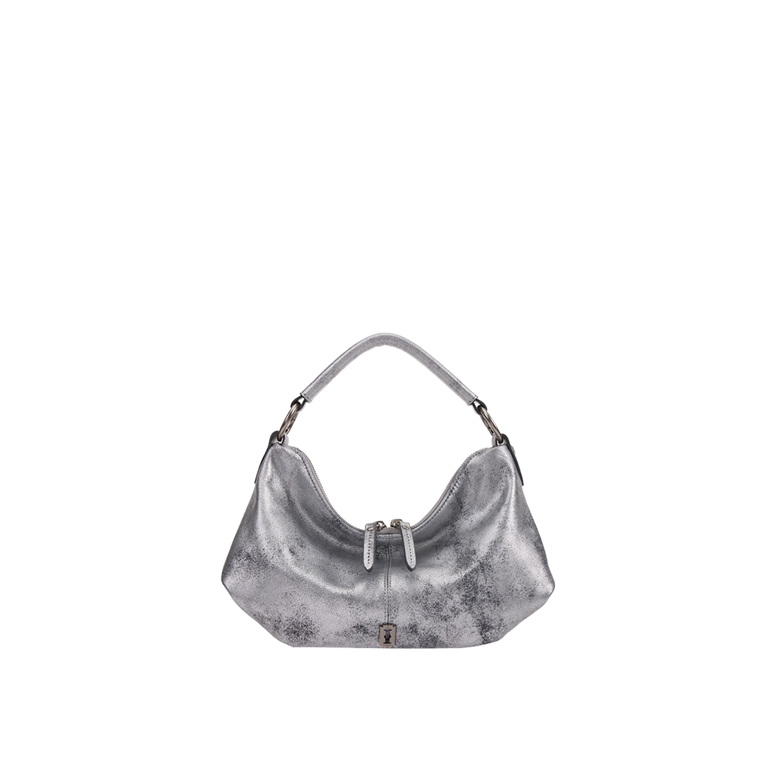 분크 하프문 아타쉬 숄더 스몰 빈티지실버(vunque Halfmoon Attache Shoulder S Vintage Silver) - 3