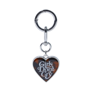 Verdy Girls Don't Cry Keychain Silver