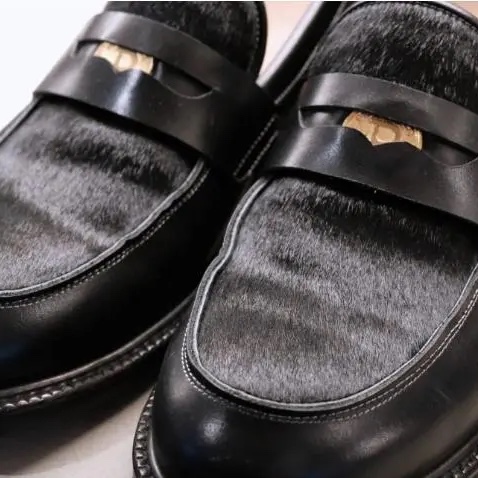 PENNY PLATE Men Loafer Coin Low 착용 스타일 - 3