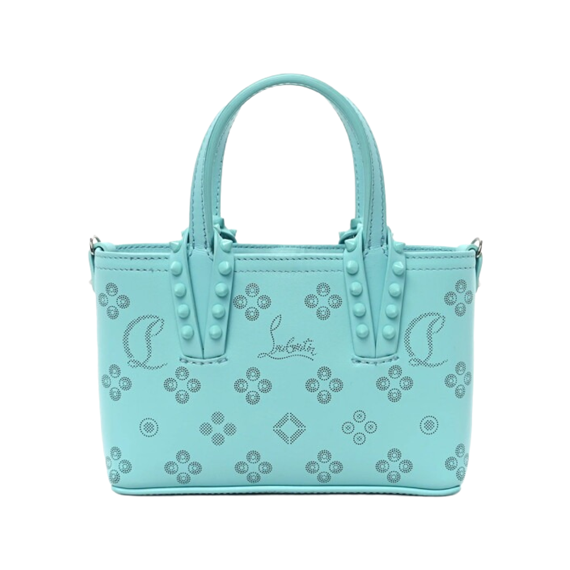 크리스찬 루부탱 카바타 E/W 나노 토트백 민트(Christian Louboutin Cabata E/W Nano Tote Bag Mint)