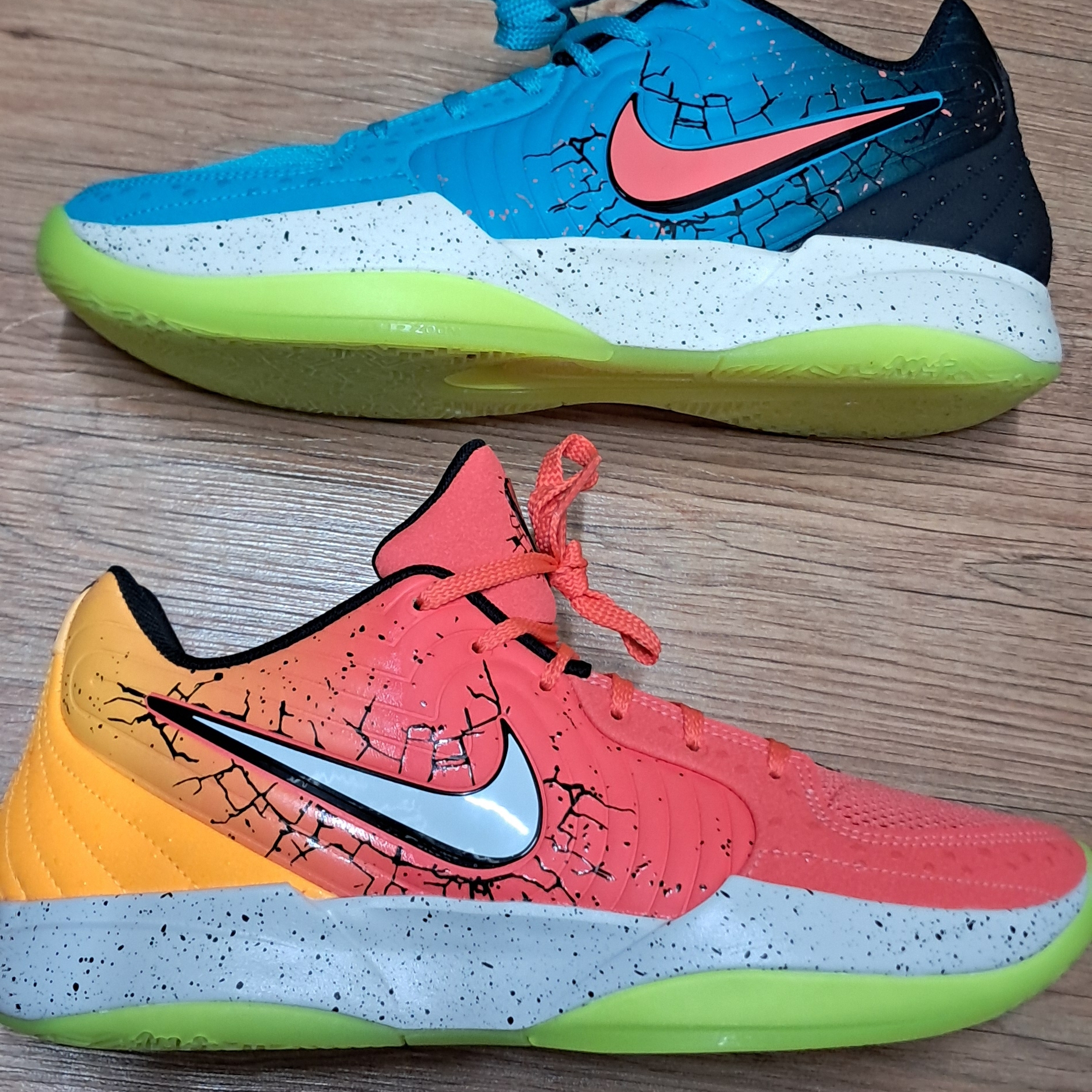 Nike x Kool-Aid Ja 2 EP Mixed Berry Bright Crimson Flat Silver 착용 스타일