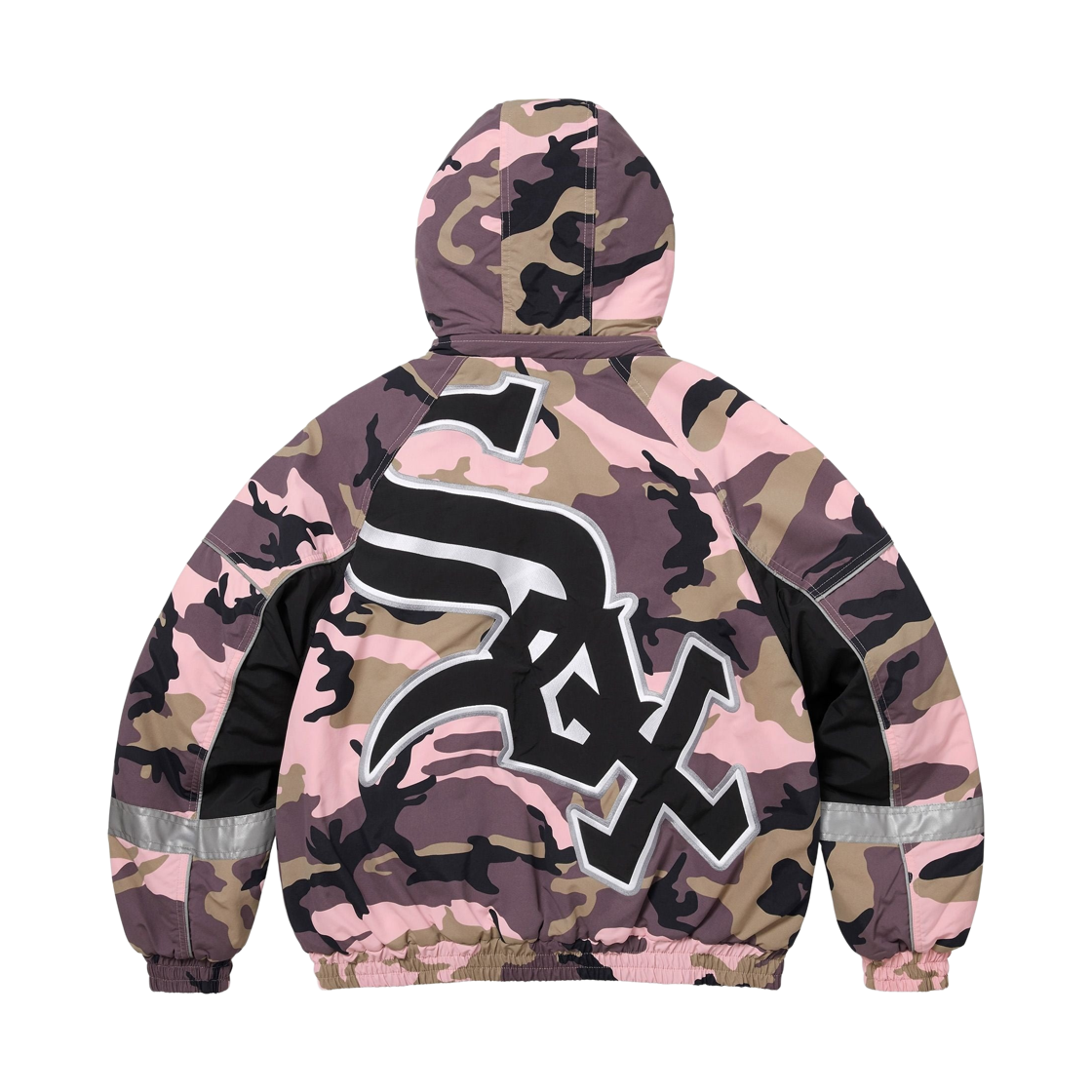 슈프림 x 시카고 화이트 삭스 스타디움 자켓 핑크 카모 - 25FW(Supreme x Chicago White Sox Stadium Jacket Pink Camo - 25FW) - 1