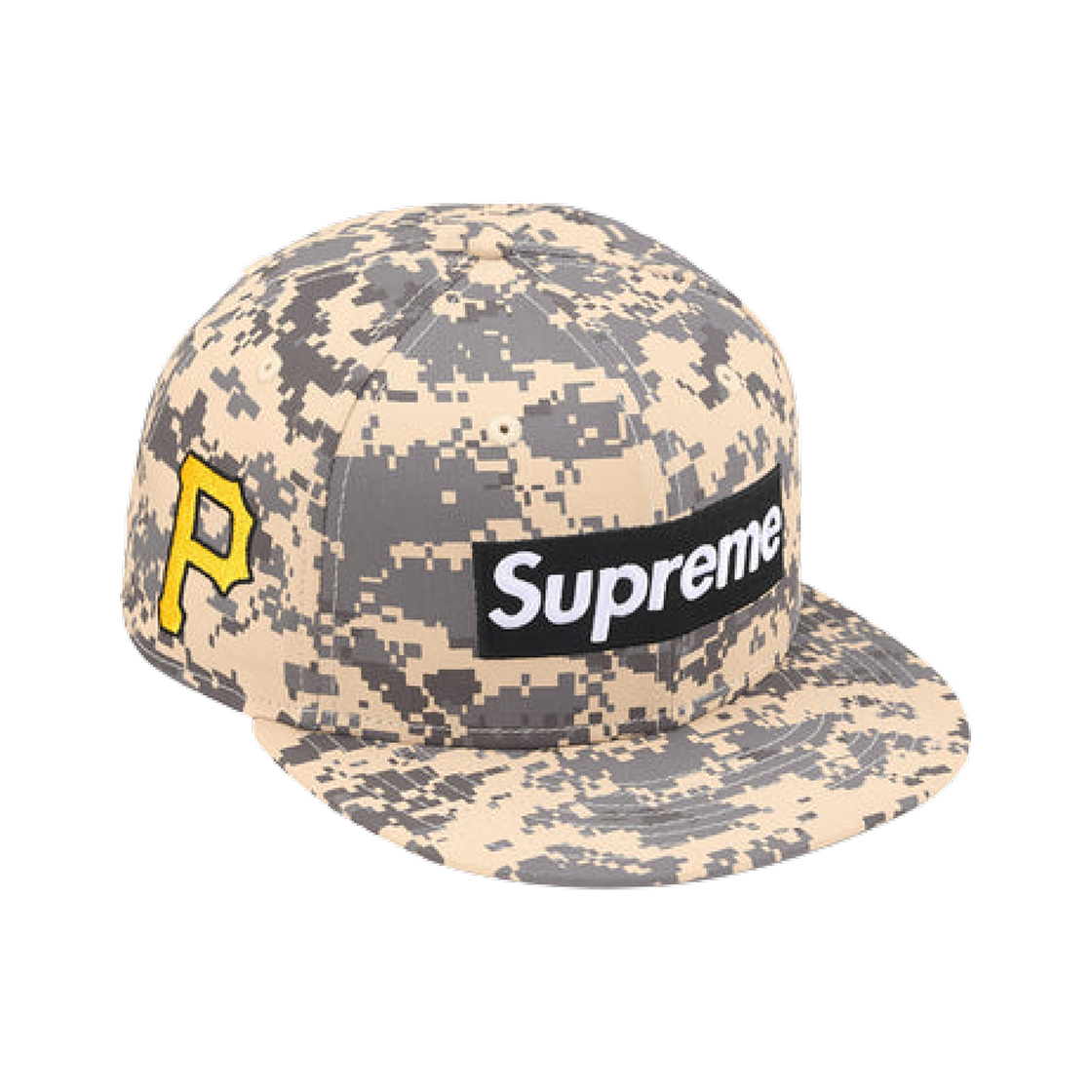 슈프림 x MLB 팀 박스로고 뉴에라 디지 카모 - 피츠버그 파이리츠 - 25FW(Supreme x MLB Teams Box Logo New Era Digi Camo - Pittsburgh Pirates - 25FW) - 1