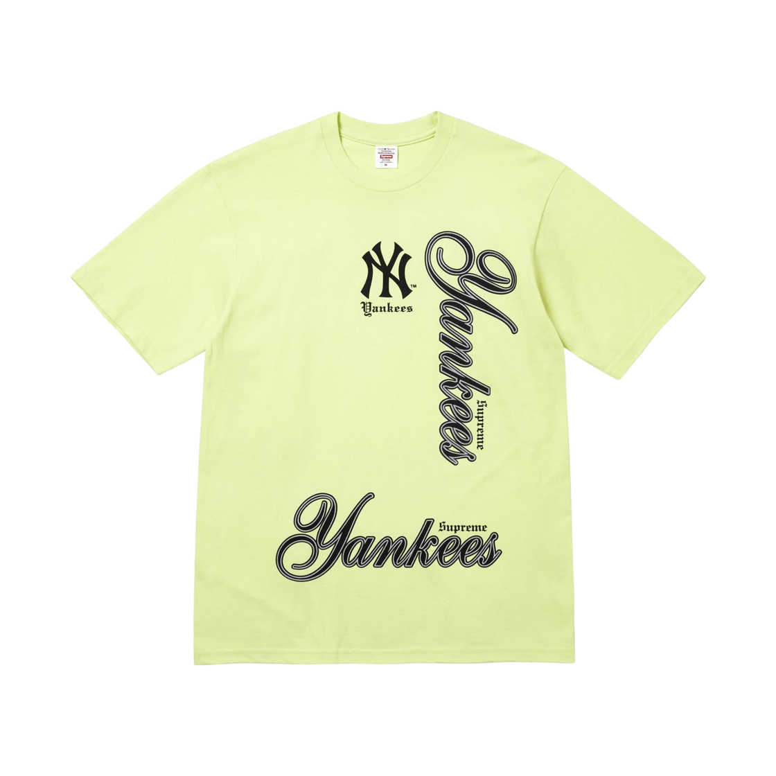 슈프림 x MLB 팀 티셔츠 페일 민트 - 25FW(Supreme x MLB Teams T-Shirt Pale Mint - 25FW) - 1