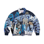 Supreme x Jeff Hamilton New York Yankees Varsity Jacket Multicolor - 25FW