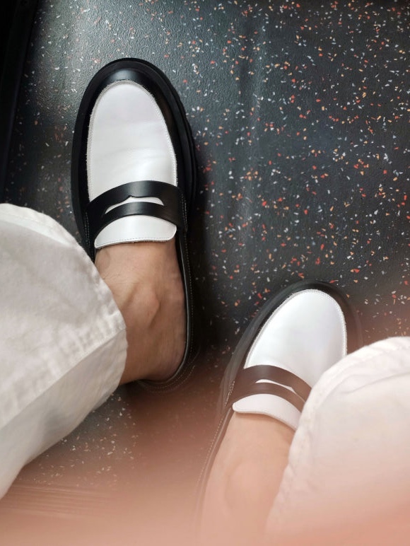 PENNY PLATE Men Loafer Basic Low 착용 스타일
