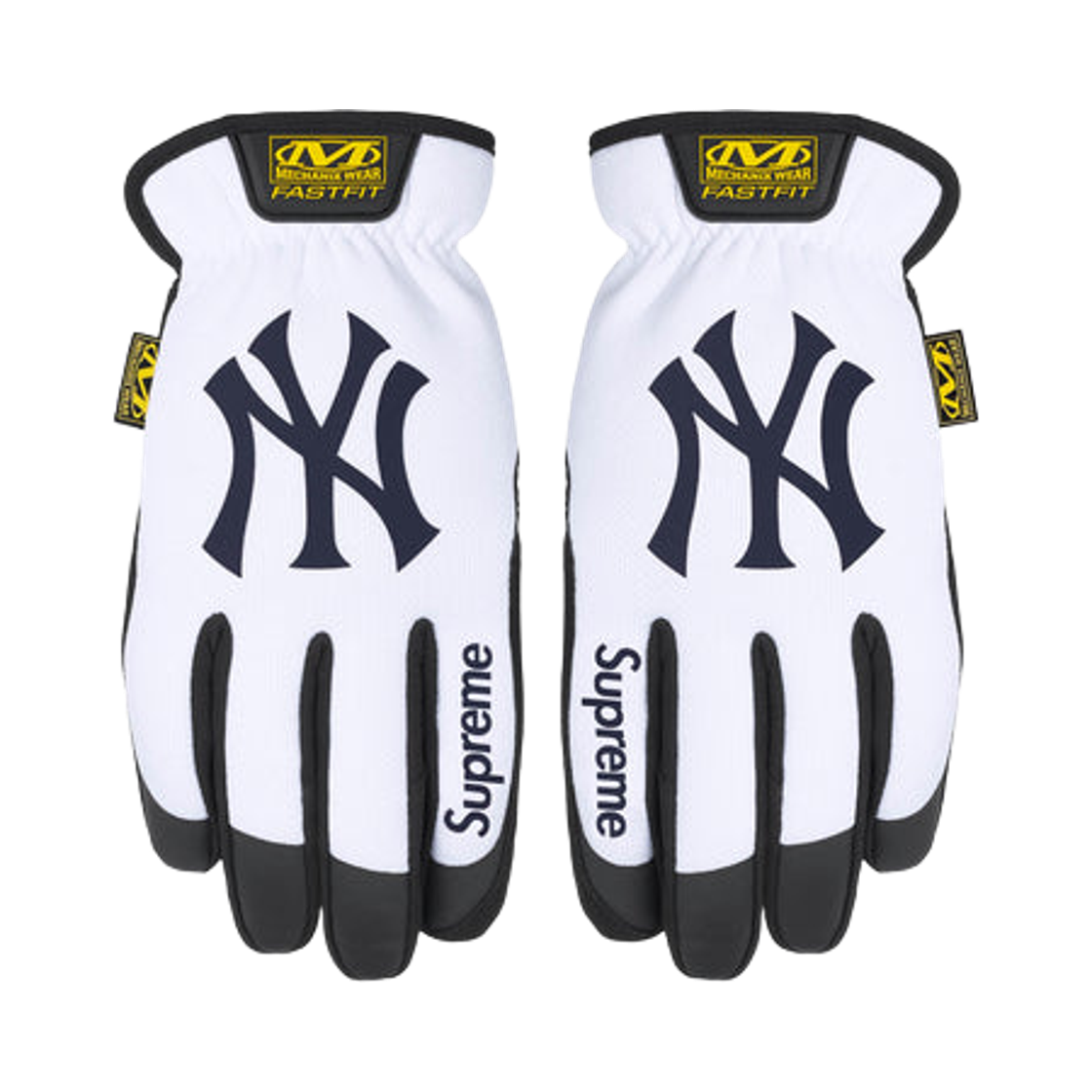 슈프림 x 메카닉스 패스트핏 MLB 팀 글러브 화이트 - 25FW(Supreme x Mechanix FastFit MLB Teams Gloves White - 25FW)