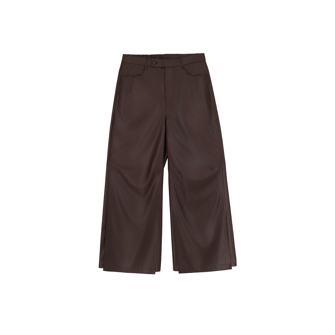 SI2PT214BR SONGZIO HOMME Dart Flare Pants Brown