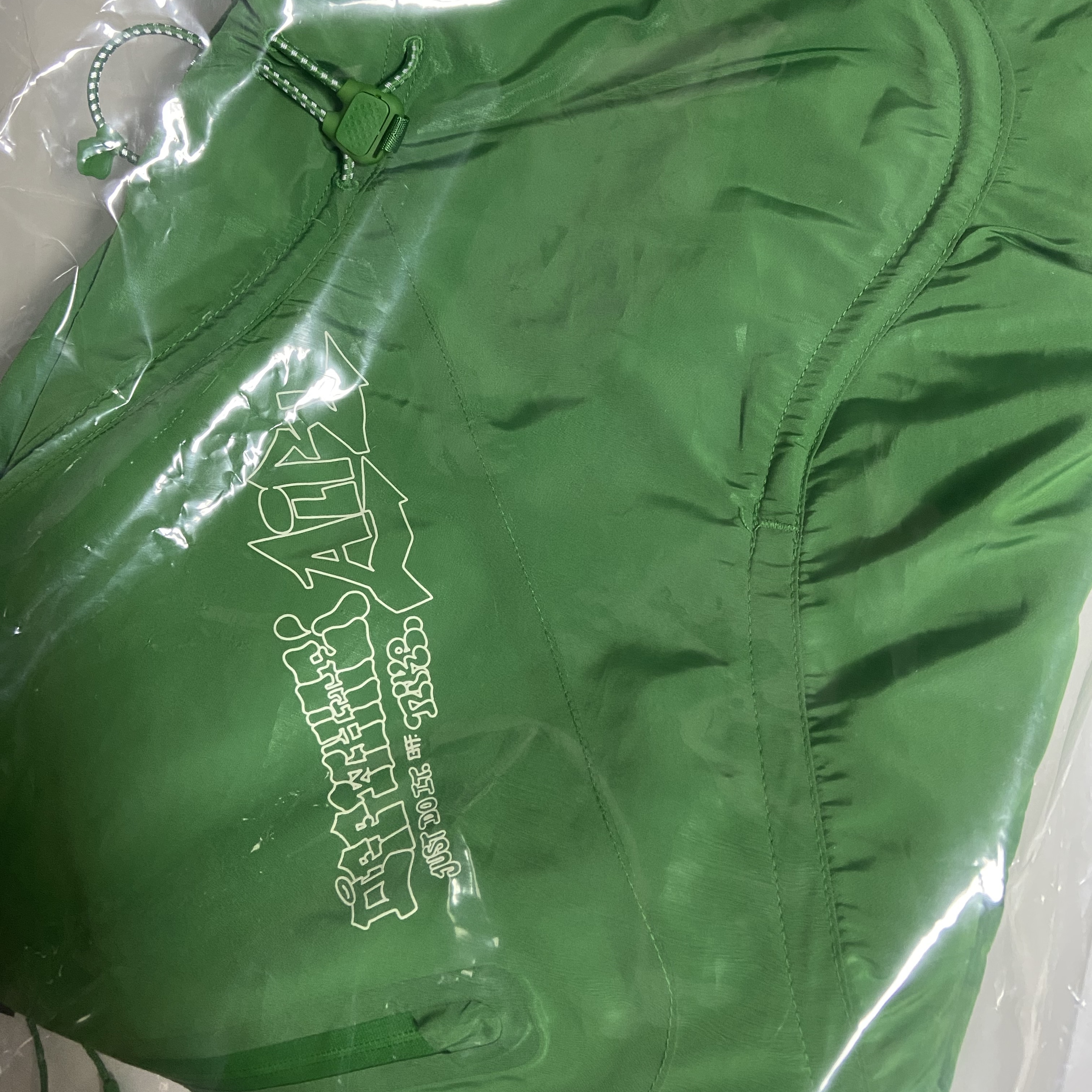 Nike x Off-White Woven Pants Kelly Green - Asia 착용 스타일