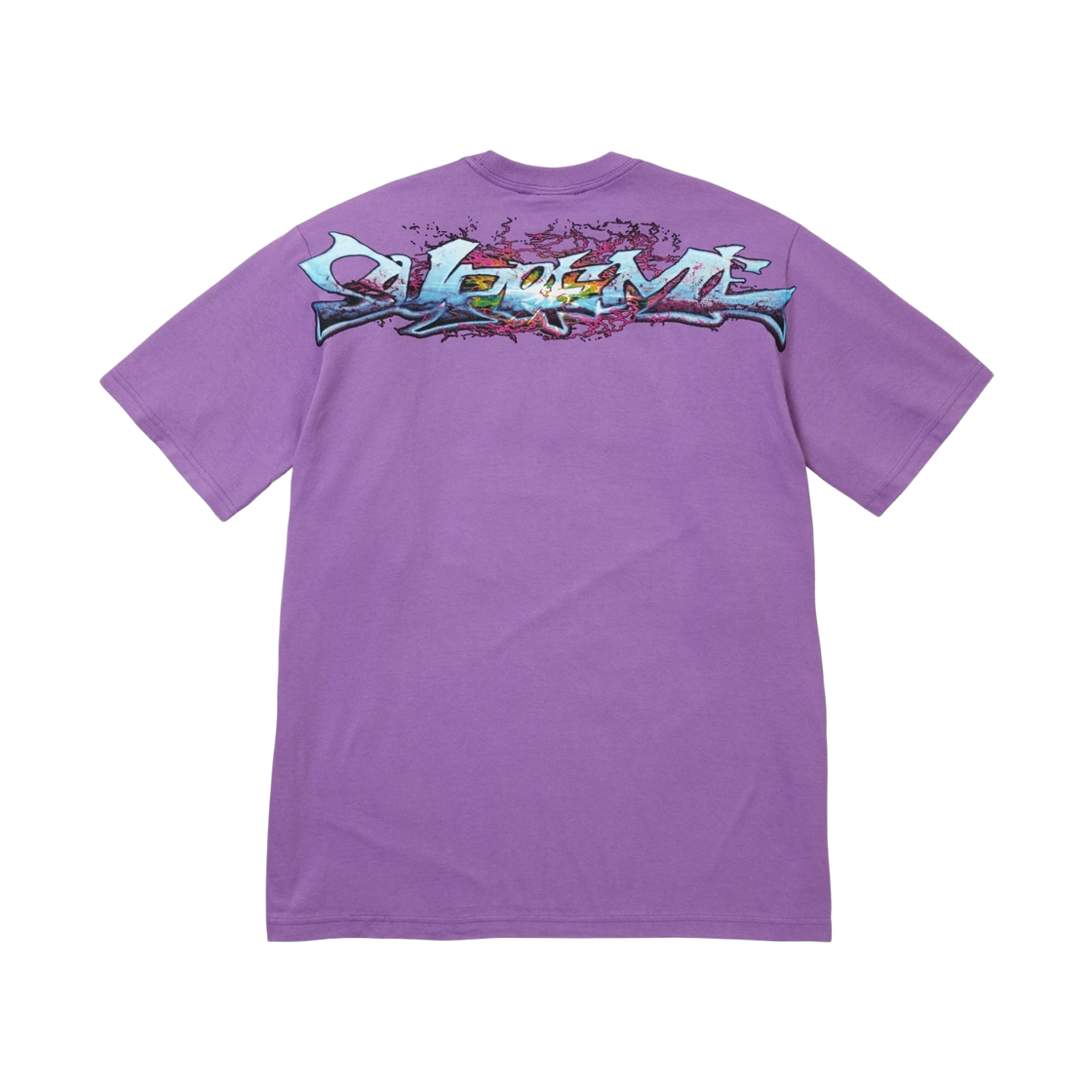 슈프림 태그 티셔츠 퍼플 - 25FW(Supreme Tag T-Shirt Purple - 25FW) - 2