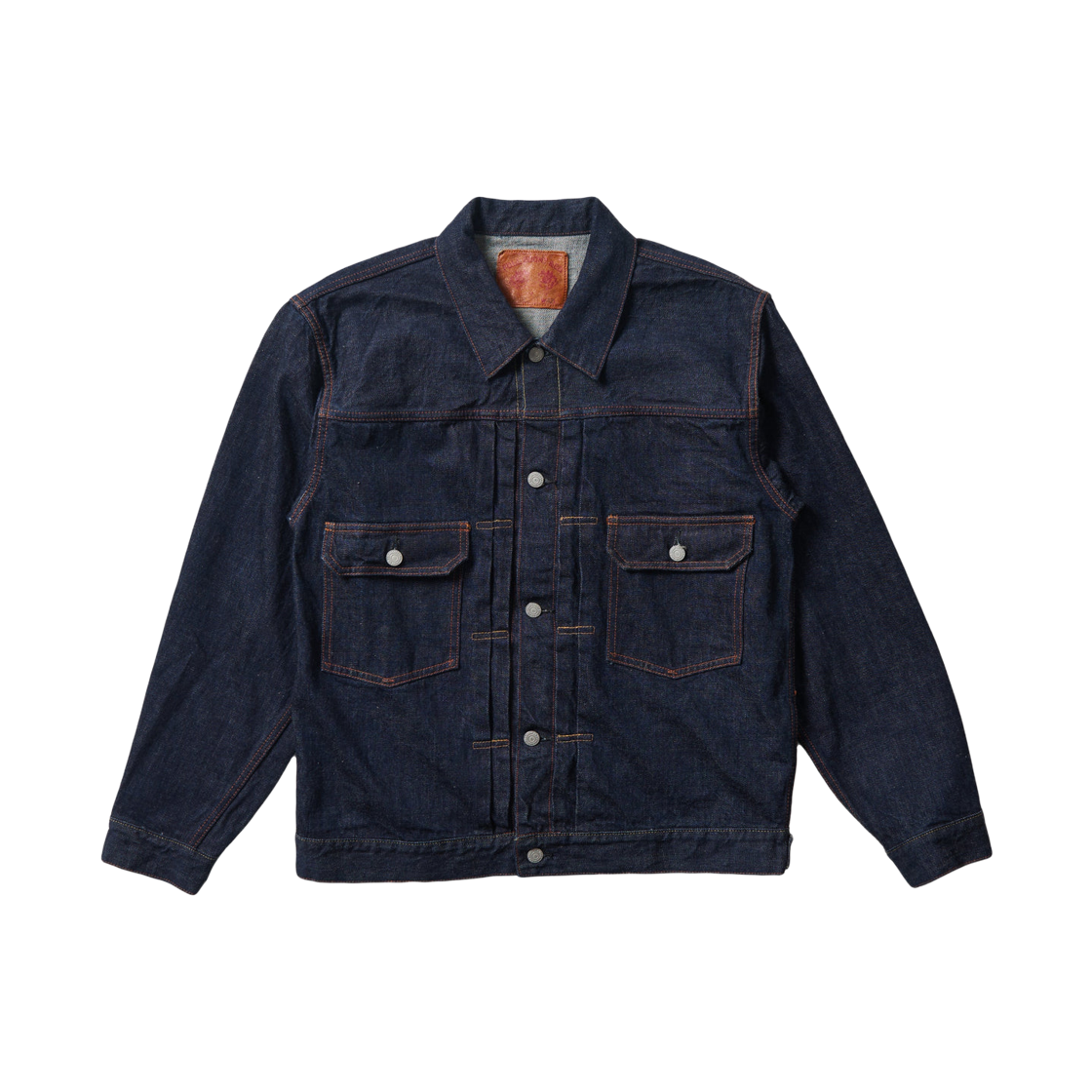 풀카운트 2102W-20 타입 2 데님 자켓 원 워시 인디고 블루(Fullcount 2102W-20 Type 2 Denim Jacket One Wash Indigo Blue)