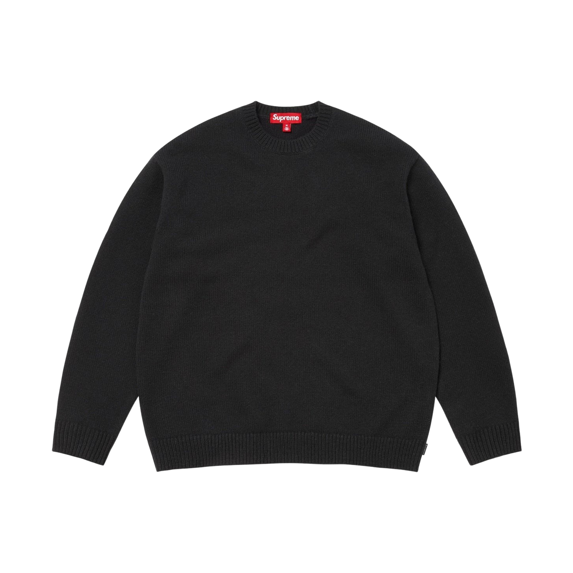 슈프림 앙고라 스크립트 스웨터 블랙 - 25FW(Supreme Angora Script Sweater Black - 25FW) - 2